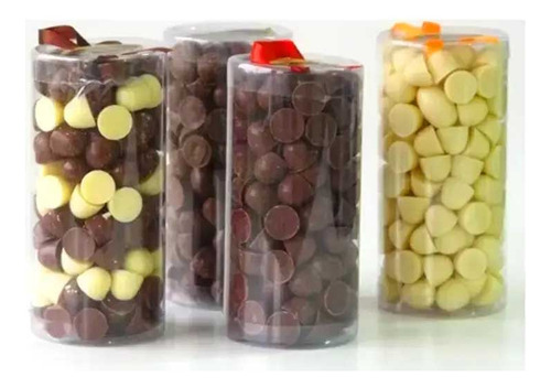 Kit 2 Formas Para Chocolate Bwb Pingo Simples Sem Silicone