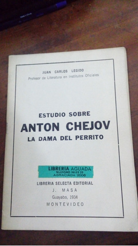 Libro Estudio Sobre Anton Chejov La Dama Del Perrito