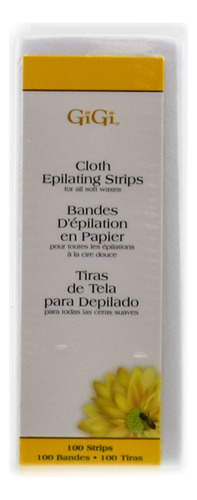 Tiras Depiladoras De Tela Gigi Wax Para Todas Las Ceras Suav