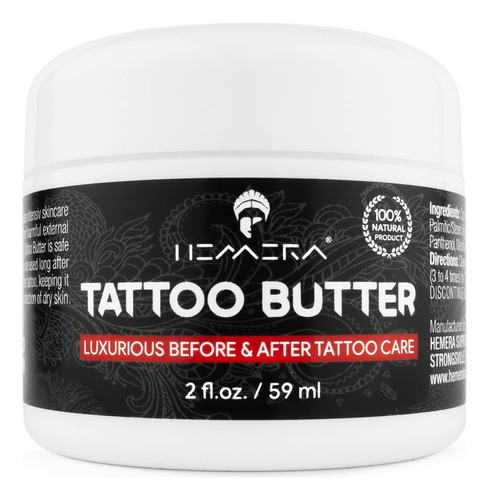 Tattoo Butter Aftercare - Blsamo De Tatuaje De 2 Onzas | Cre