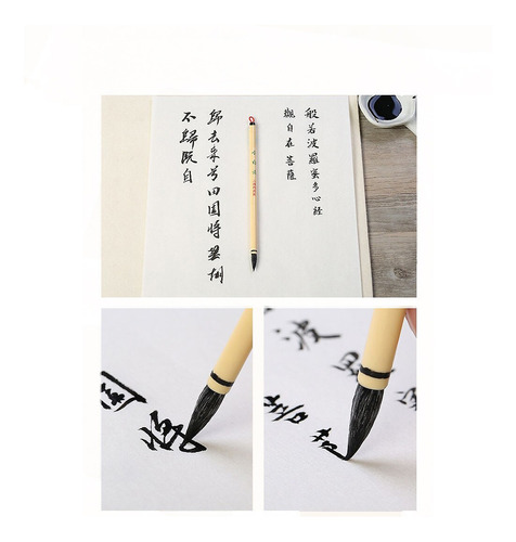 Pincel Shodo Caligrafia Oriental Japonesa Sumi-e Chico 0,8 D