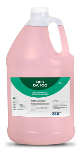 Limpiador Industrial Biodegradabe 4 Lts Qer Da100