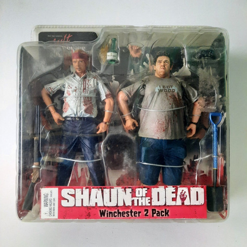 Shaun Of The Dead Pack Figuras De Colección Neca Reel Toys