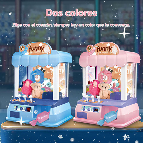 Máquina De Garras Grande Para Niños Con Luz Sonido Usb