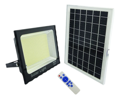 Proyector Solar Led 500 Watt 193 Led Ip 67 Bi-focal C/ Panel