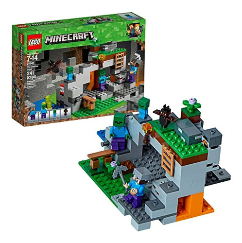 Lego Minecraft The Zombie Cave 21141 Kit De Construccion