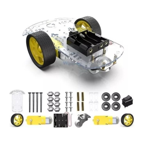 Chasis Carro Robotico Smart Car V2 2wd