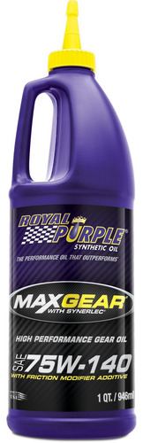 Royal Purple Max Gear 75w-140 Aceite Sintético De Alto Ren.