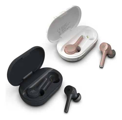 2x Audifonos Bluetooth Ifrogz Airtime Luxe Combo Color Negro