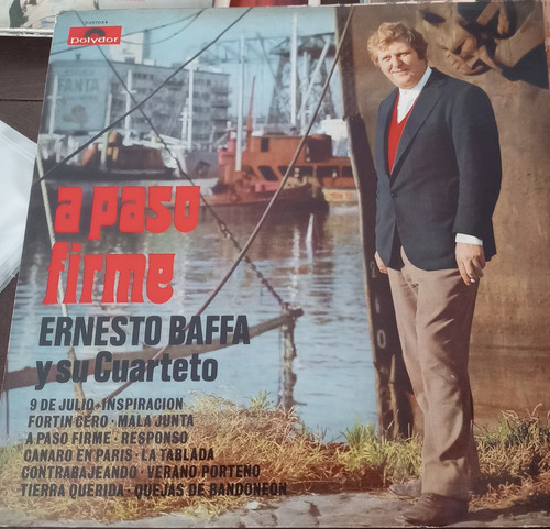 Disco Vinilo Ernesto Baffa- A Puro Tango- Orquesta (Usado)