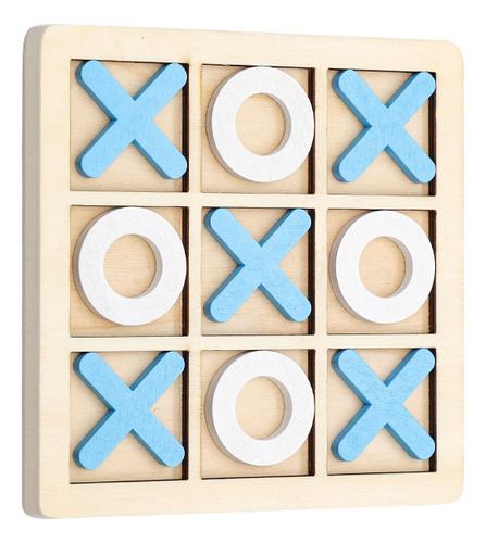 Rompecabezas De Ajedrez Blue Xo Para Niños, Educativo, De Ma