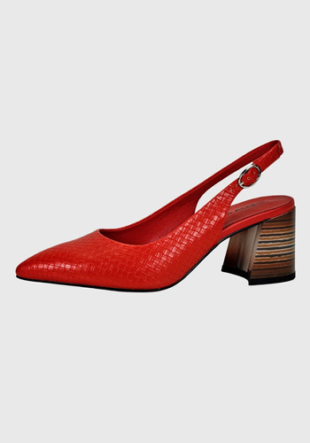 Zapato Alba Rojo