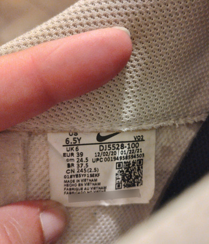 Zapatillas Nike Air Force 1 Importadas (Usado)