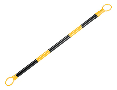 Barra Extensible Reflejante Para Conos Truper Bare-4210 Color Amarillo - negro