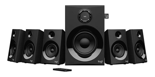 Imagen 2 de 10 de Sistema De Sonido Logitech 5.1 Z607 + Obsequio.