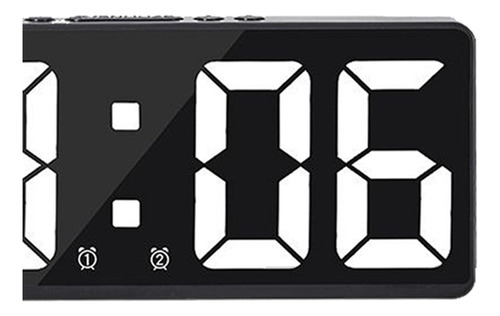 Despertador Pantalla Led Control De Voz Electrónico Para