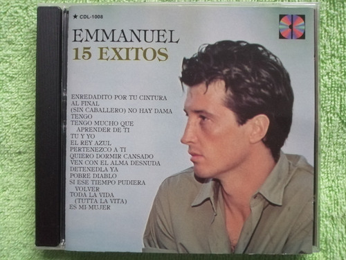 Eam Cd Emmanuel 15 Exitos 1988 Edicion Mexicana Rca Records