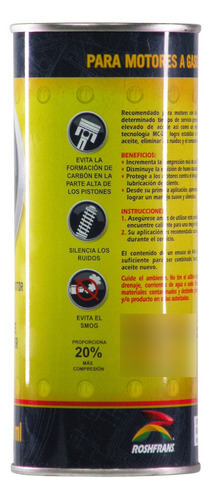 Aditivo Aceite Motor Gasolina Diesel Mc-2 440ml Roshfrans