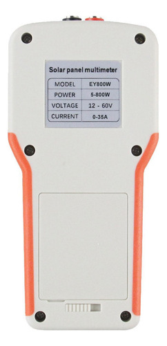 Probador De Panel Solar De 800 W, Multímetro De Panel