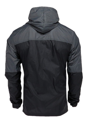 Imagen 3 de 4 de Cortavientos Pocket Pigmalion Negra/gris