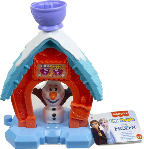 Little People  Frozen Olaf Cocoa Cafe Juego Con F.