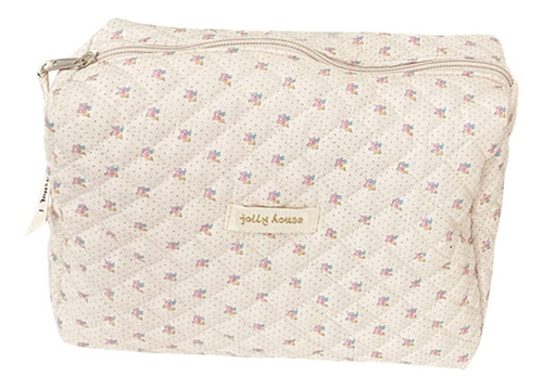 Lushandy Kawaii - Bolsa De Maquillaje Floral Coquette Esttic