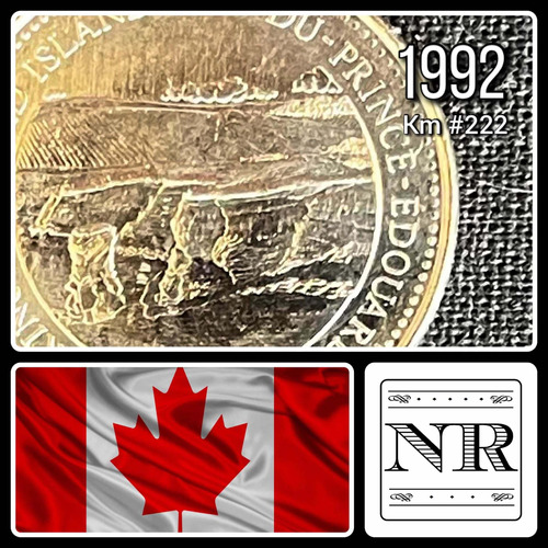Canadá - 25 Cents - Año 1992 - Km #222 - Prince Edward Is.