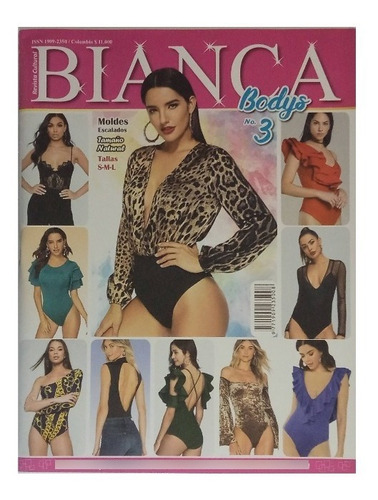 Patrón Molde Revista Bianca  Bodys Dama 3