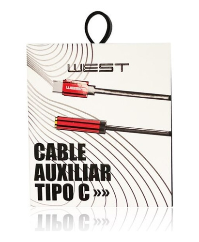 Adaptador De Conector De Auriculares West Usb Tipo C A 3,5mm