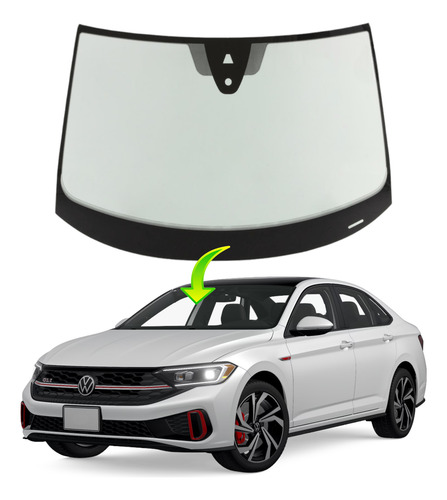 Parabrisa Volkswagen Jetta Gli 2023 2024 2025 Com 2 Sensores