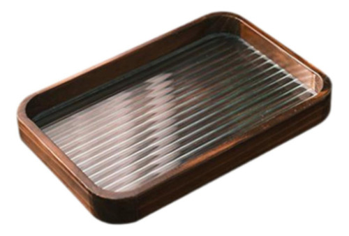 . Bandeja De Madeira Para Servir 31,5 X 21 X 3,5 Cm