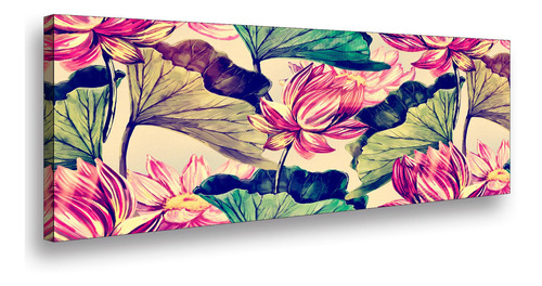 Canvas Fineart Flower 90x45cms.