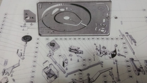 Toca Disco Dual 1210 - 1212 - 1219 São Esquemas Para Reparos