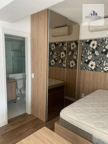 Imagem 16 de 30 de Apartamento À Venda Na Consolação, Edifício Mood, 1 Suíte, 1 Banheiro, 1 Sala Ampla, 1 Vaga De Garagem, 48m², São Paulo. - Ap1227