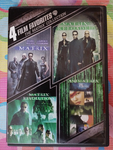 Dvd Colección Matrix 4 En 1
