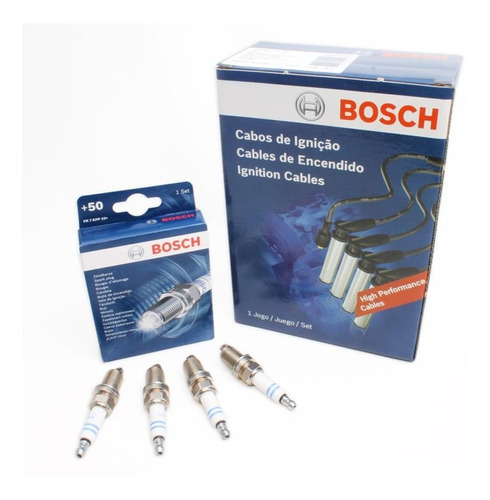 Kit Cables Y Bujias Bosch Ford Focus 2.0 16v Zetec