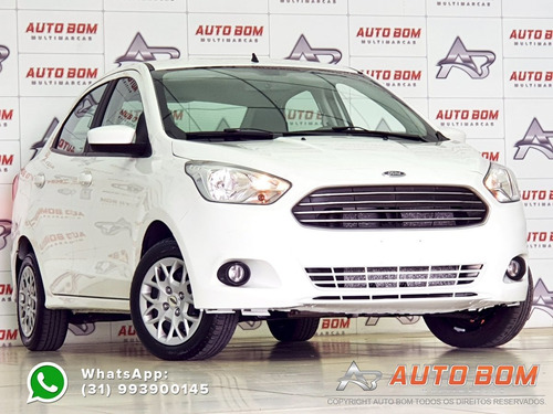 Ford Ka Sedan 1.0 Se 12v Flex C/ Farol De Neblina E Som...