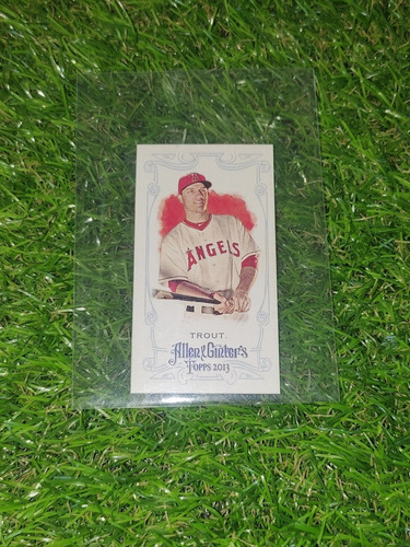 Cv Mike Trout Sp Mini 2013 Topps Allen And Ginter Paralela