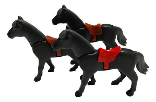 Playmobil Caballo Negro Nuevo X Unidad Tienda Playmat