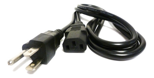 Cable De Corriente Para Pc Monitores Laptop 1,5m Nuevos! X5u