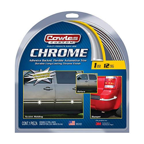 S37205 Embellecedor Automotriz Cromado Personalizado