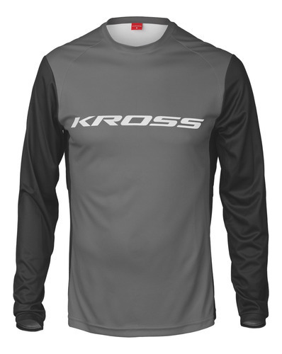 Tricota Kross Hyde Ls Enduro Gris/negro LG