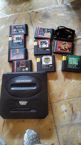 Sega Genesis 2 Con Juegos (leer Descripcion)