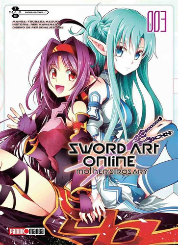 Panini Manga Sword Art Online Mothers Rosary N.3, De Reki Kawahara. Serie Sword Art Online, Vol. 3. Editorial Panini, Tapa Blanda, Edición 1 En Español, 2018