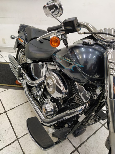 Harley Davidson Softail Fat Boy Preta 2015 - Target Race