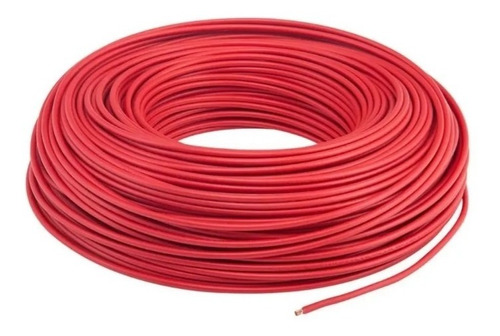 Cable Automotriz 12awg Rojo 105ºc, 100% Cobre