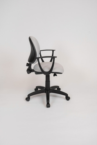 Silla de escritorio de Outlet Arcadia ergonómica gris con tapizado de marathon