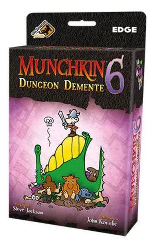 Munchkin 6 - Dungeon Demente - Expansão Para Munchkin