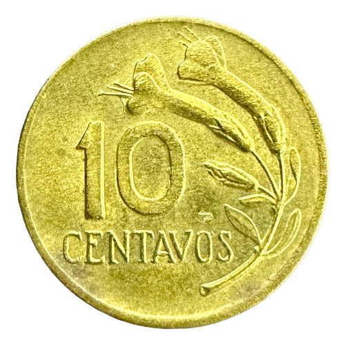 Peru - 10 Centimos - Año 1969 - Km #245 - Cinchona