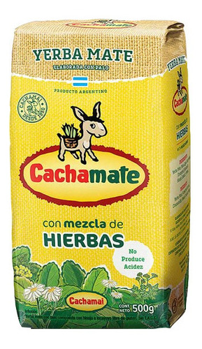 Pack X 18 Unid. Yerba   500 Gr Cachamate Yerbas